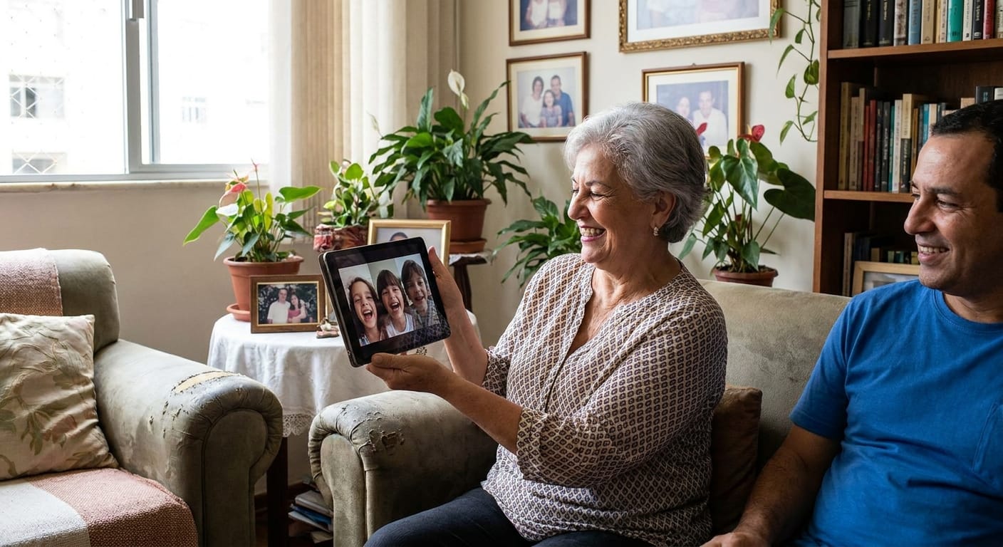 Videochamadas em Família: Guia Simples para Conectar Gerações