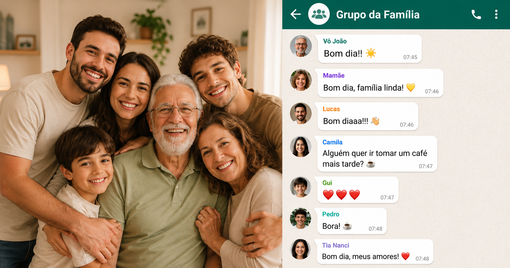 Redes Sociais: Conectando Gerações e Fortalecendo Laços Familiares