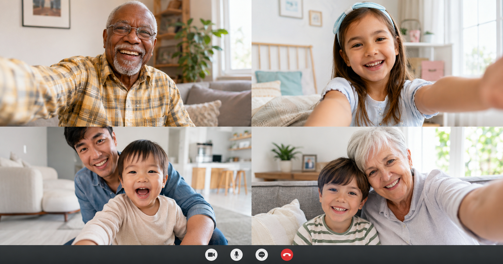 Videochamadas em Família: Guia Simples para Conectar Gerações