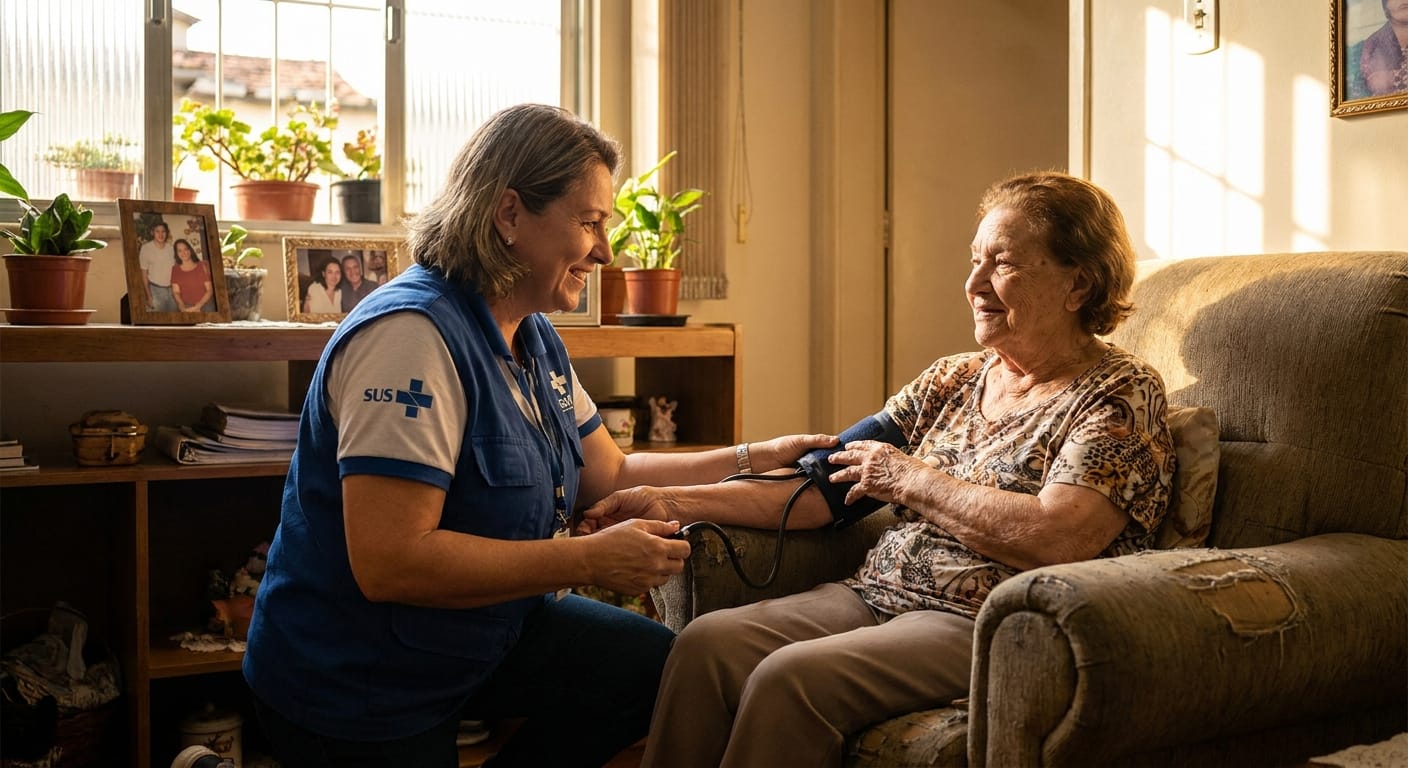 O cuidado está mudando de endereço: SUS amplia atendimento a idosos dentro de casa