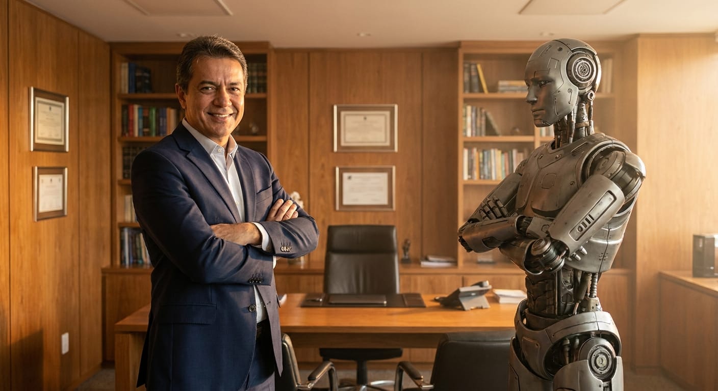 Seu conhecimento molda a IA. Seu senso crítico corrige as falhas dela