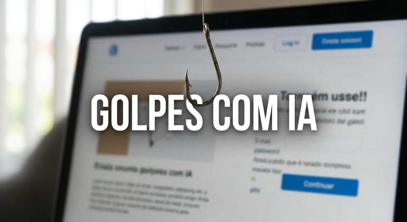 Sites falsos e golpes com IA: entenda o pharming e saiba como se proteger
